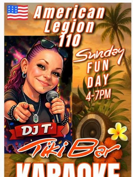 Sunday Fun Day - DJ Tiki Bar Karaoke